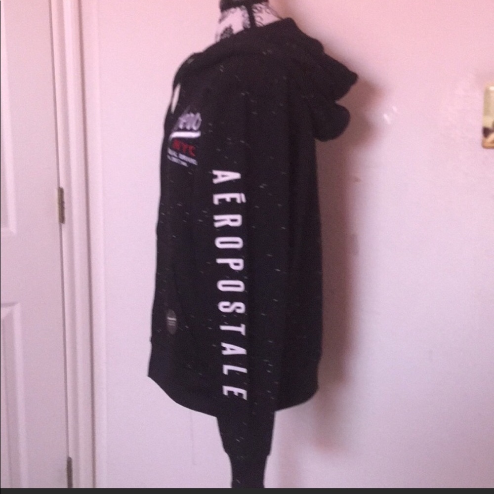 Aeropostale Black Space DYE Jacket - Picture 3 of 7